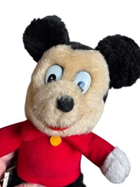 Vintage Mickey Mouse Plush Doll